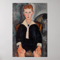Amedeo Modigliani - Boy in Sailor Suit