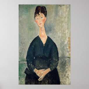 Amedeo Modigliani - Cafe singer Poster