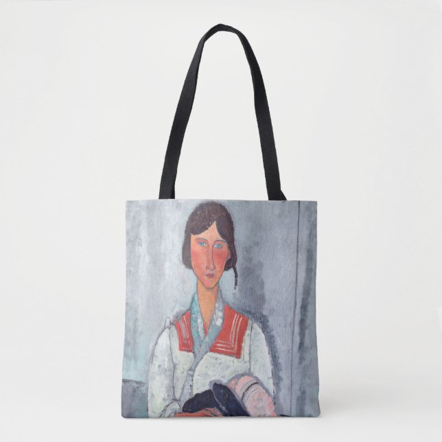 Amedeo Modigliani - Gypsy Woman with Baby Tote Bag (Front)