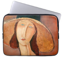 Amedeo Modigliani - Jeanne Hebuterne in Large Hat