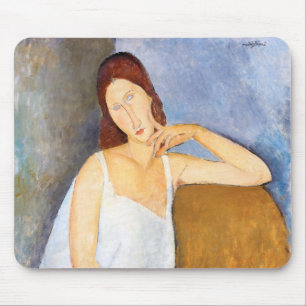 Amedeo Modigliani - Jeanne Hebuterne Mouse Mat