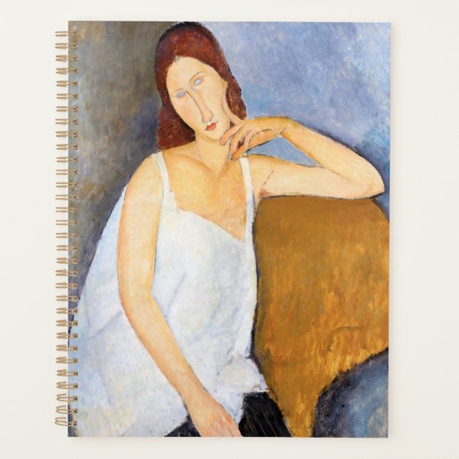 Amedeo Modigliani - Jeanne Hebuterne Planner (Front)