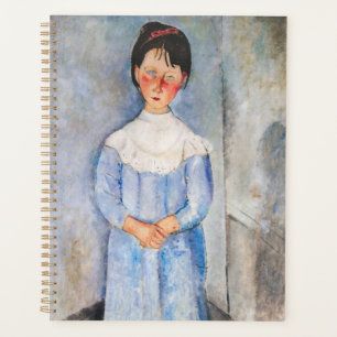Amedeo Modigliani - Little Girl in Blue Planner