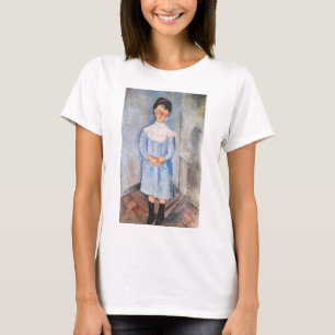 Amedeo Modigliani - Little Girl in Blue T-Shirt