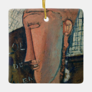 Amedeo Modigliani - Lola de Valence Ceramic Ornament