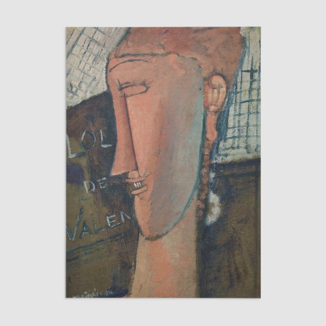 Amedeo Modigliani - Lola de Valence Tissue Paper (Creator Uploaded)