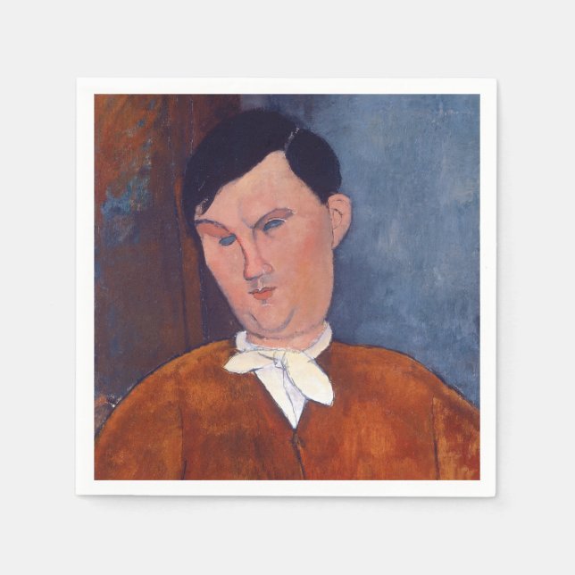 Amedeo Modigliani - Monsieur Deleu Napkin (Front)