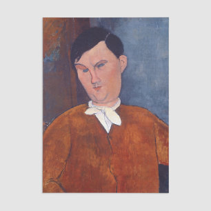 Amedeo Modigliani - Monsieur Deleu Tissue Paper