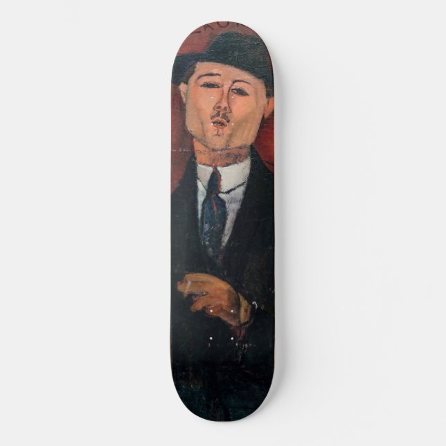 Amedeo Modigliani - Paul Guillaume, Novo Pilota Skateboard (Front)
