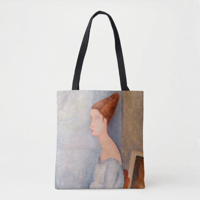 Amedeo Modigliani - Portrait Jeanne Hebuterne #3 Tote Bag (Front)