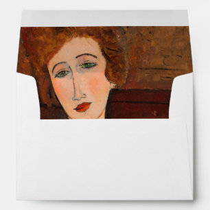 Amedeo Modigliani - Portrait of a Woman Envelope