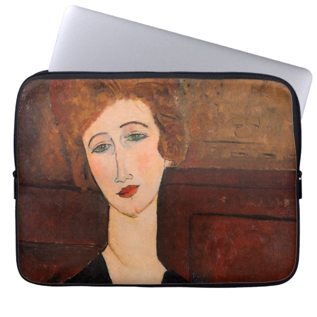 Amedeo Modigliani - Portrait of a Woman Laptop Sleeve (Front)