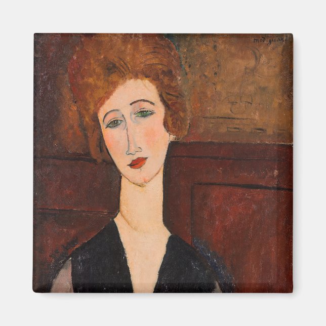 Amedeo Modigliani - Portrait of a Woman Magnet (Front)