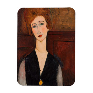 Amedeo Modigliani - Portrait of a Woman Magnet