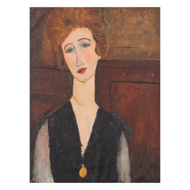 Amedeo Modigliani - Portrait of a Woman Tablecloth (Front)