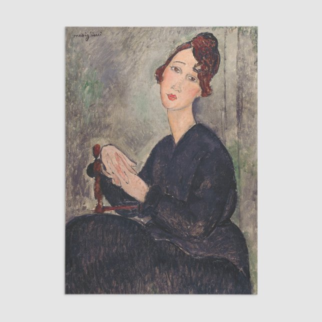 Amedeo Modigliani - Portrait of Dedie Hayden Tissue Paper (Creator Uploaded)