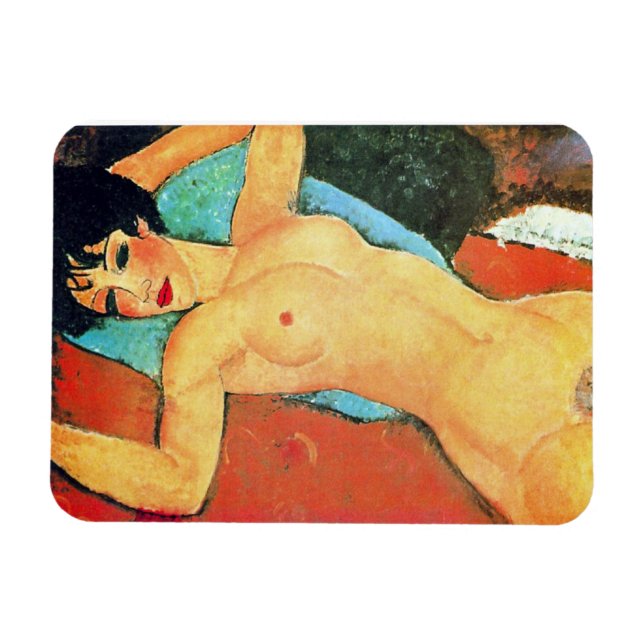 Amedeo Modigliani - Reclining Woman Magnet (Horizontal)