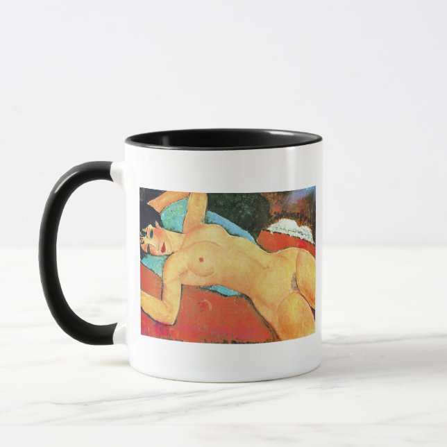 Amedeo Modigliani - Reclining Woman Mug (Left)