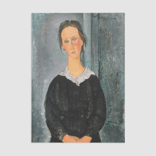 Amedeo Modigliani - Servant Girl Tissue Paper