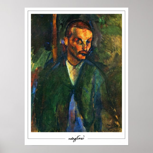 Amedeo Modigliani Zedign Art Poster #18 (Front)