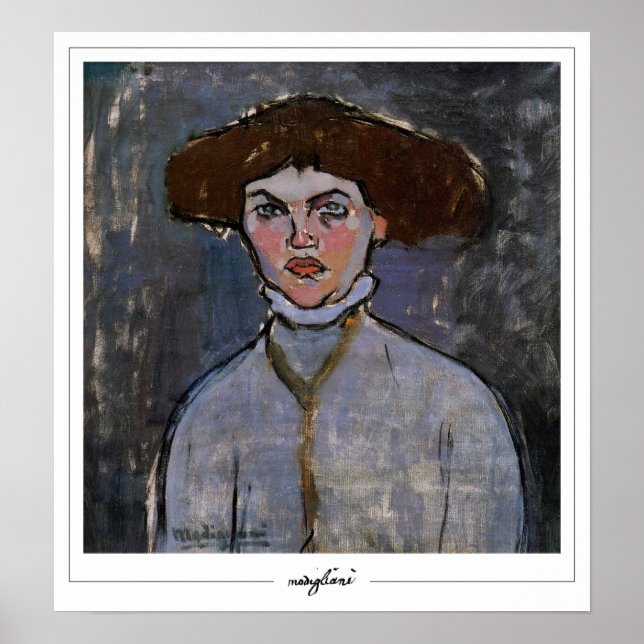 Amedeo Modigliani Zedign Art Poster #23 (Front)