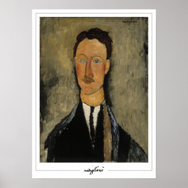 Amedeo Modigliani Zedign Art Poster #351 (Front)