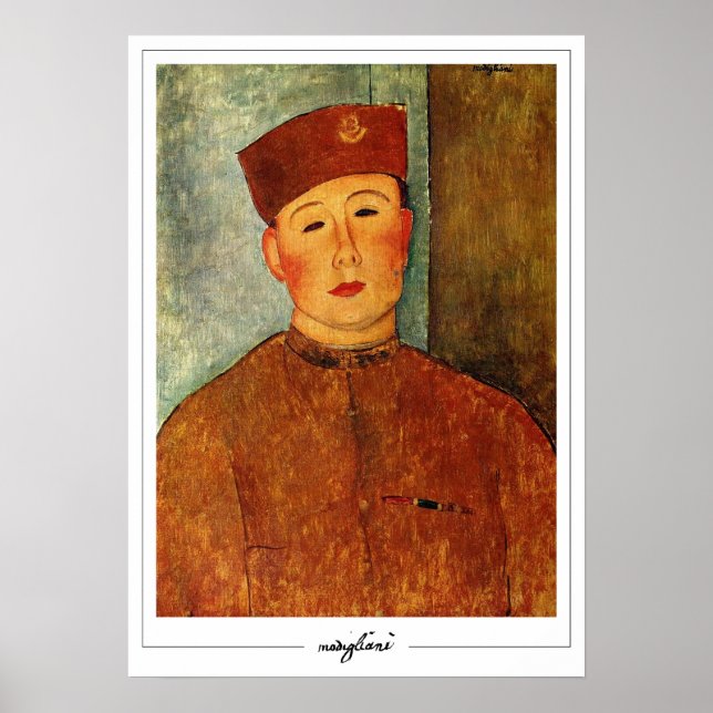 Amedeo Modigliani Zedign Art Poster #57 (Front)