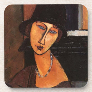 Amedeo Modigliani's Jeanne Hebutern Coaster