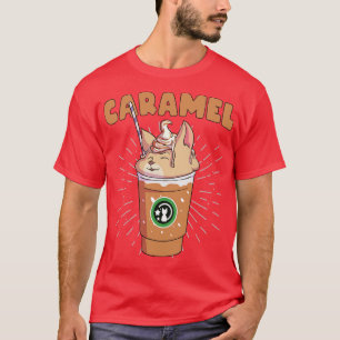 amel Catpuccino Funny Kitty Frappuccino Cat amel T-Shirt