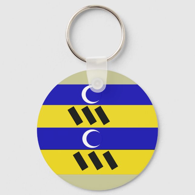 Ameland, Netherlands Key Ring (Front)