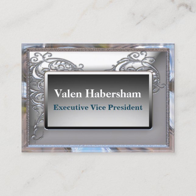 Amelia Beautiful Elegance Business Card (Front)