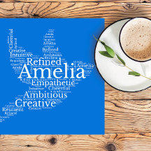 Amelia Customisable Poster