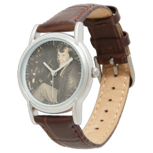 Amelia Earhart Aeroplane Cockpit Photo 1937 Women' Watch