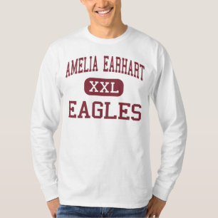 Amelia Earhart - Eagles - Middle - Riverside T-Shirt