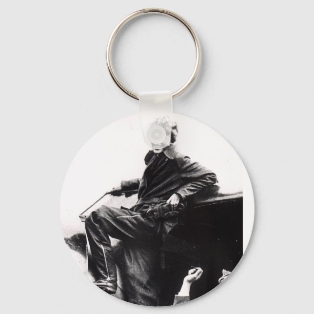 Amelia Earhart Key Ring (Front)