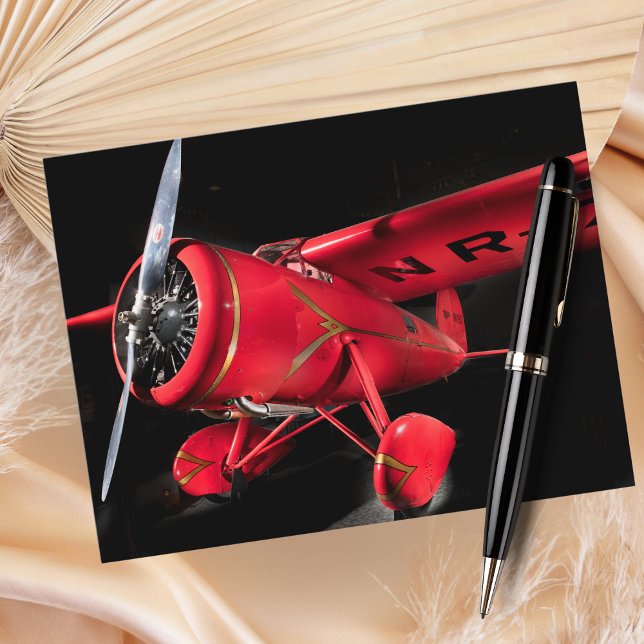 Amelia Earhart Lockheed Vega 5B Photo Aviation Postcard (Creator Uploaded)