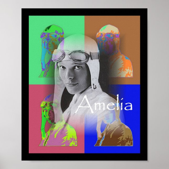 Amelia Earhart Poster (Front)