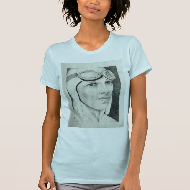 Amelia Earhart T-Shirt (Front)