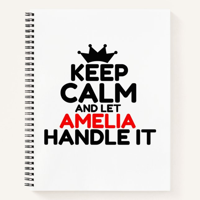 AMELIA HANDLE IT NOTEBOOK (Front)