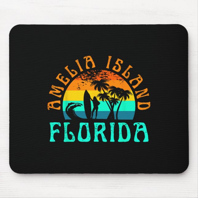 Amelia Island _1  Mouse Mat (Front)