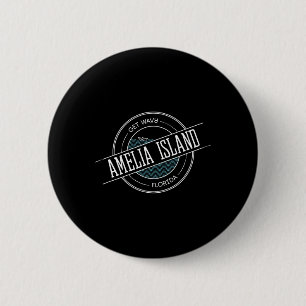 Amelia Island  6 Cm Round Badge