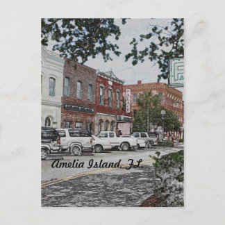 Amelia Island, FL. postcard