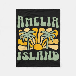Amelia Island Fleece Blanket