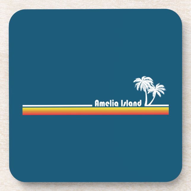 Amelia Island Florida Coaster (Front)