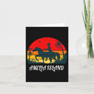 Amelia Island Florida Horseback Riding  Card