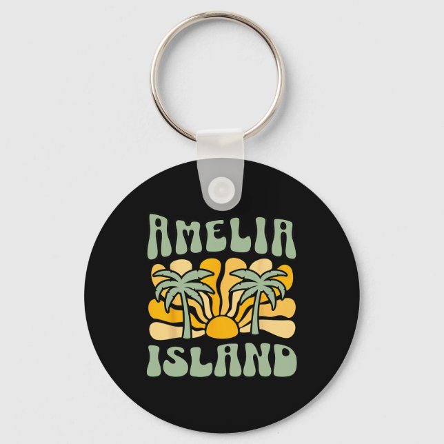 Amelia Island  Key Ring (Front)