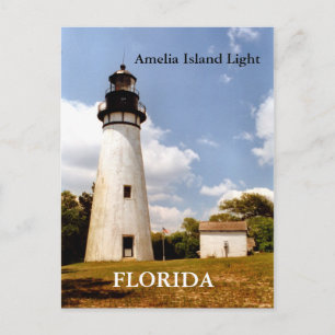 Amelia Island Light, Florida Postcard