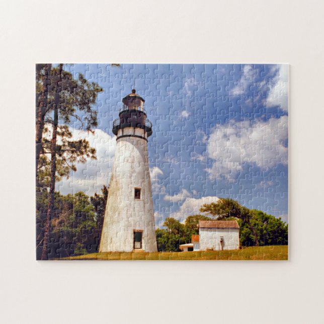 Amelia Island Lighthouse, Florida Jigsaw Puzzle (Horizontal)