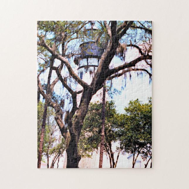 Amelia Island Lighthouse, Florida Jigsaw Puzzle (Vertical)