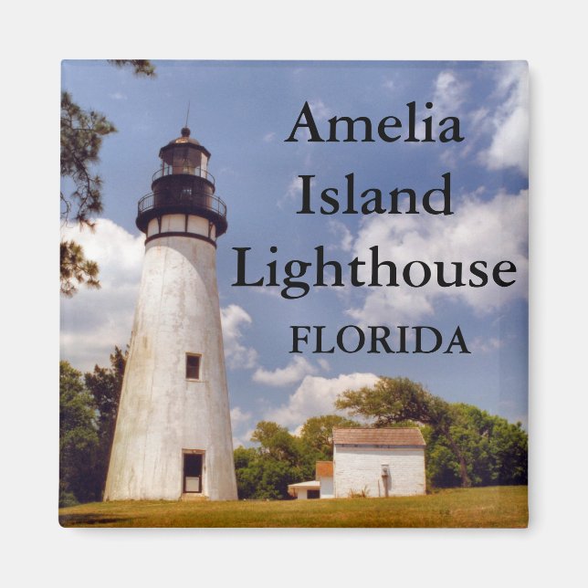 Amelia Island Lighthouse, Florida Magnet (Front)